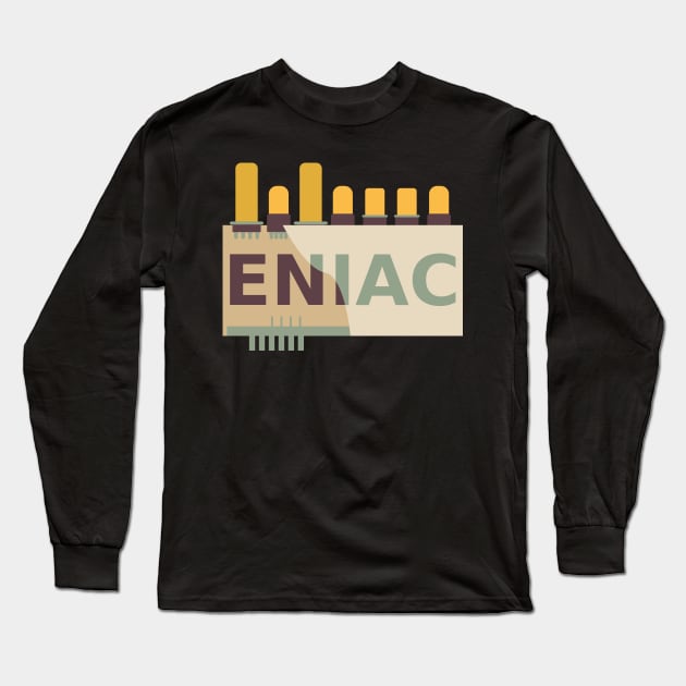 ENIAC Module Long Sleeve T-Shirt by Advent of Computing